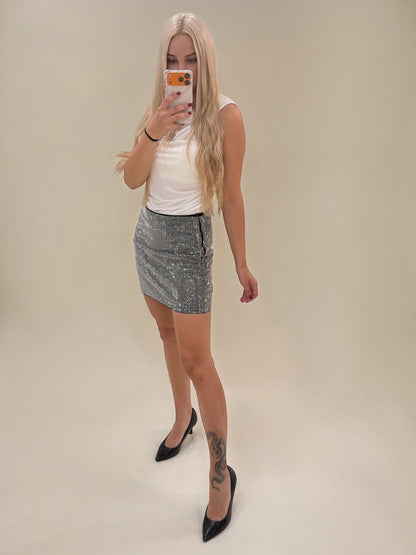 Blizgus mini sijonas